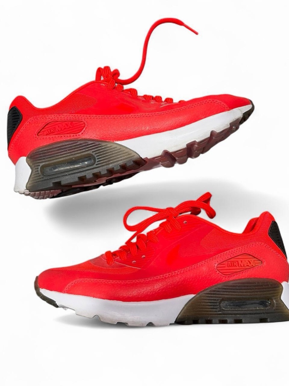 Nike Red Air Max Low-Top Sneakers